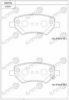 ASIMCO KD0709 Brake Pad Set, disc brake